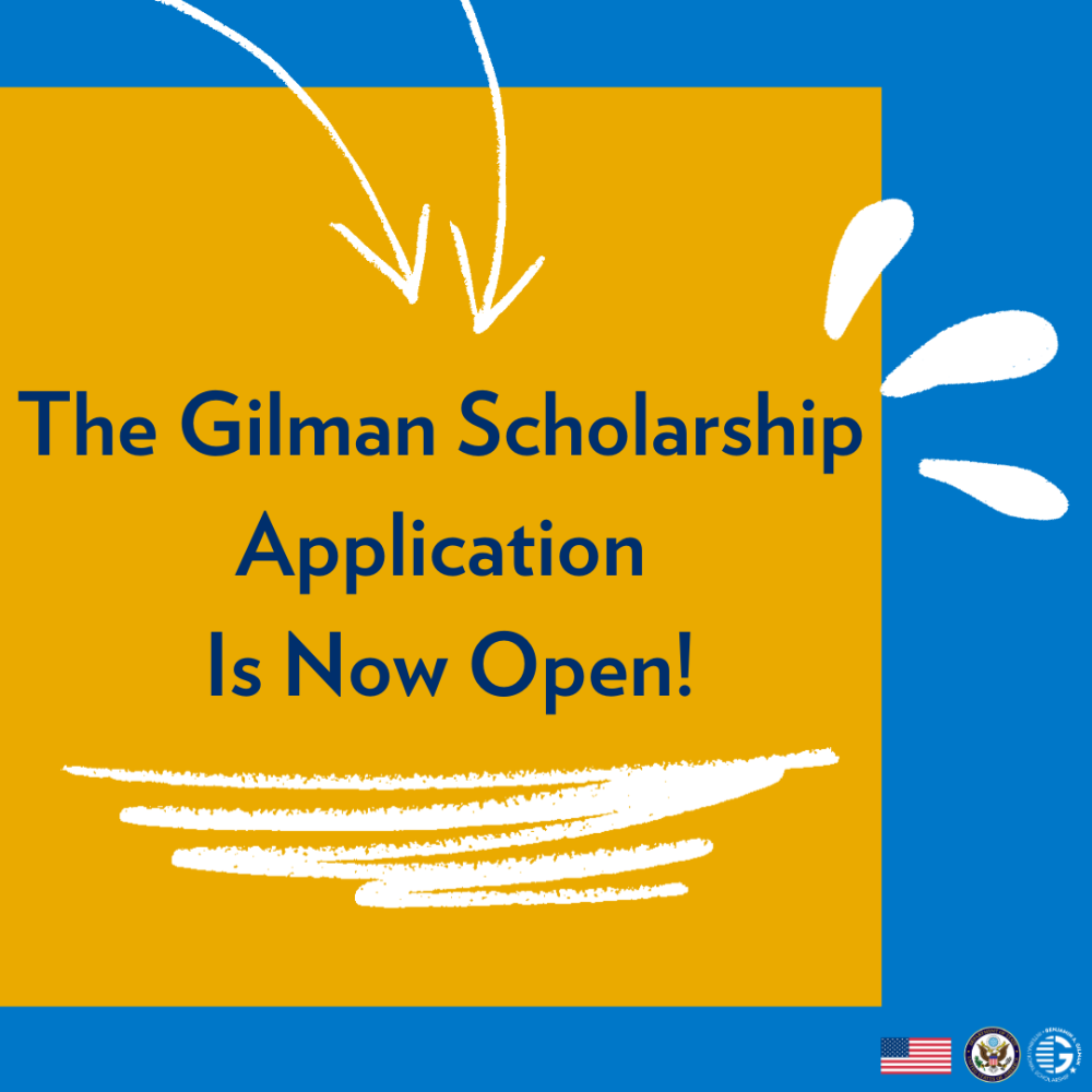 Gilman Scholarship August 2022